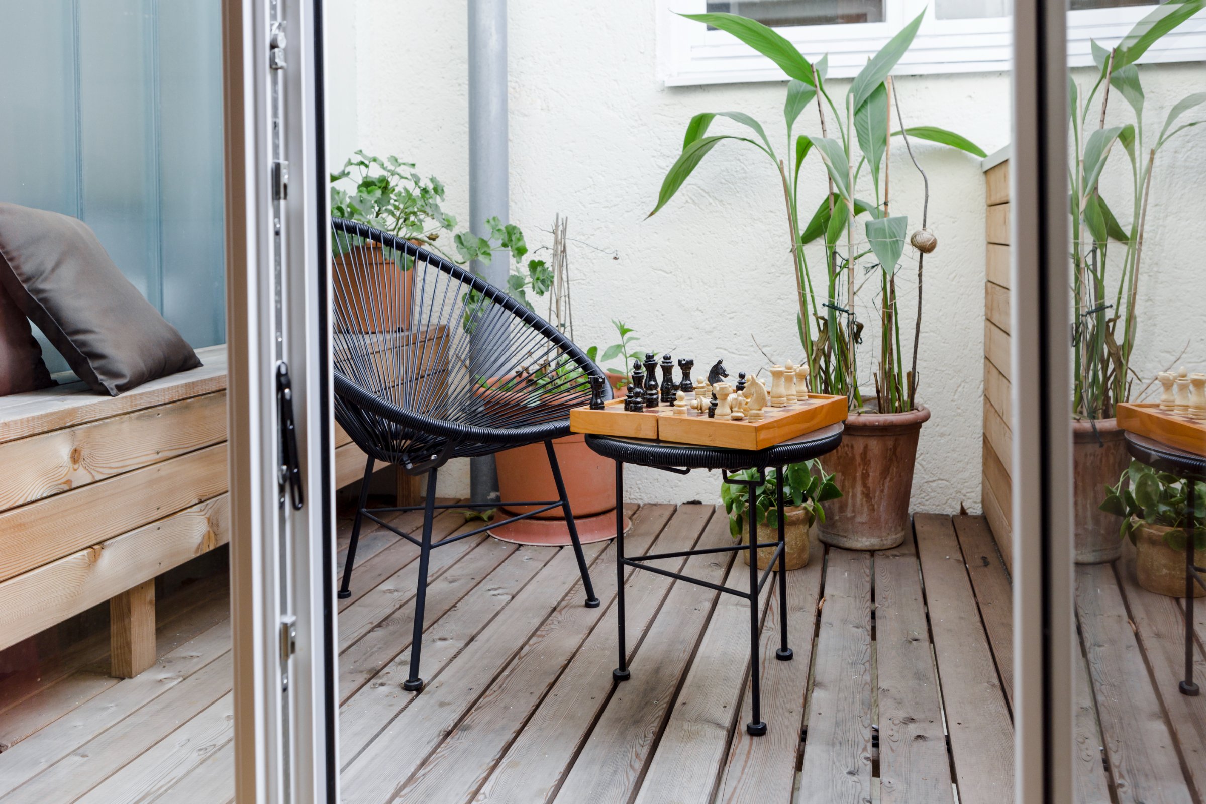 Terrasse im Resi Gmunden